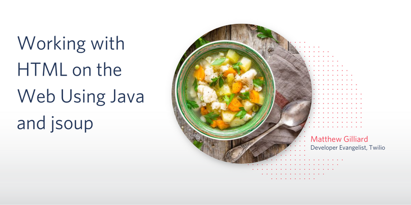 Working with HTML on the Web Using Java and jsoup