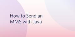 header - How to Send an MMS with Java