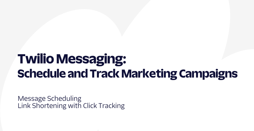 Header - Schedule and Track Campaigns