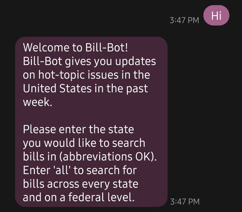 Bot Response - Step 1 (Introduction)