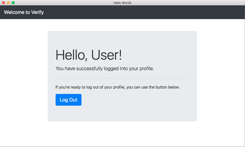 Login Successful