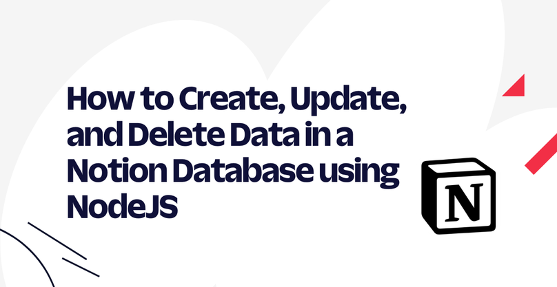 Header image for notion database tutorial post