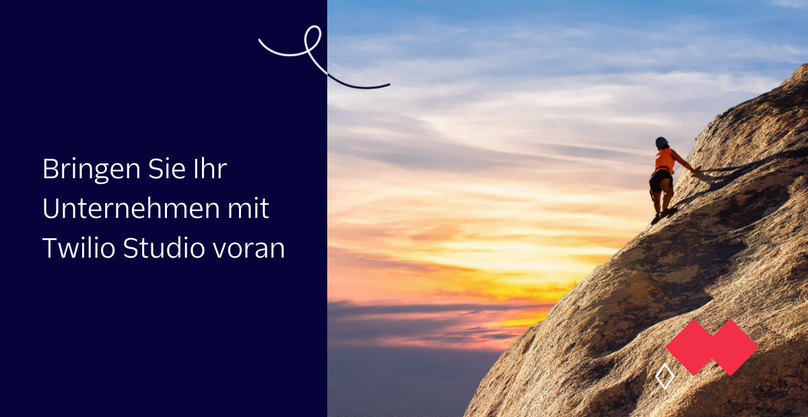Bringen Sie Ihr Unternehmen mit Twilio Studio voran