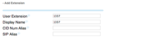 Configure your Obihai extension number in Asterisk