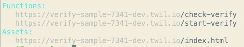 deployed serverless functions