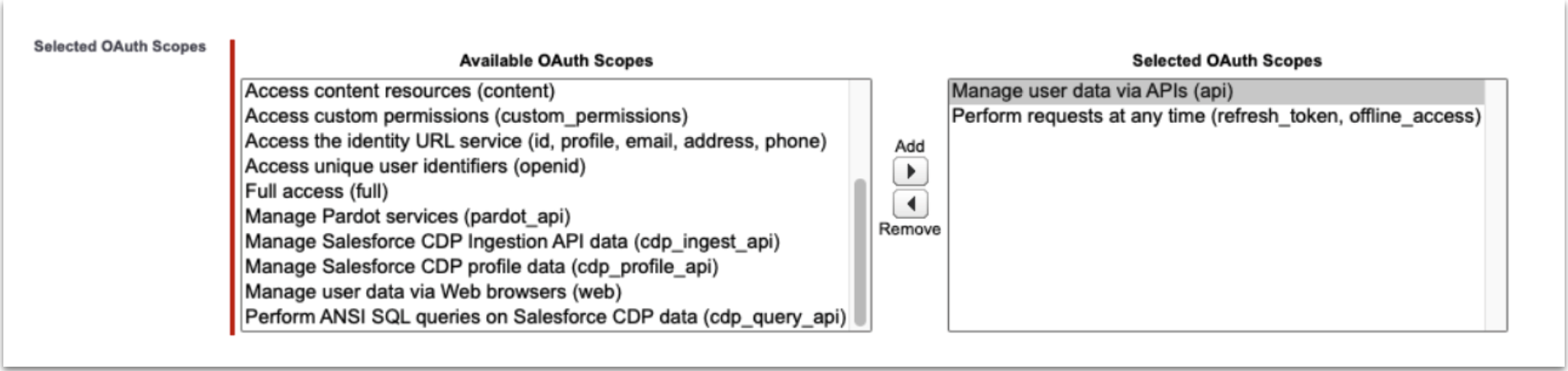 OAuth-options