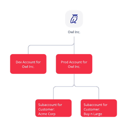 Account setup for theoretical Owl Bank