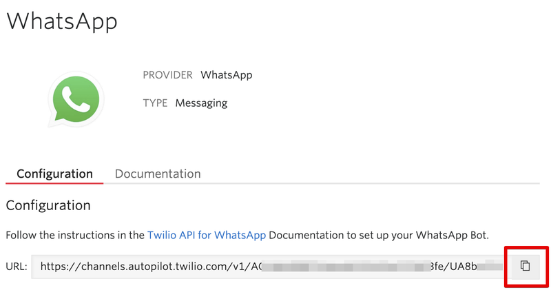 Canale WhatsApp per Autopilot
