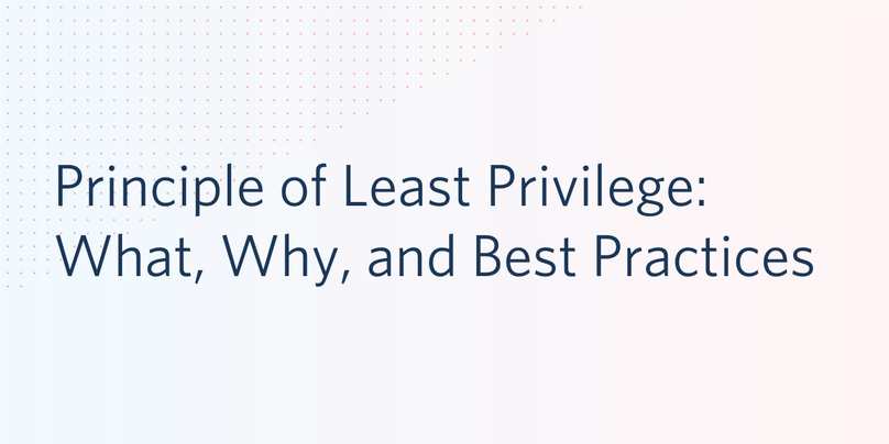 principle of least privilege