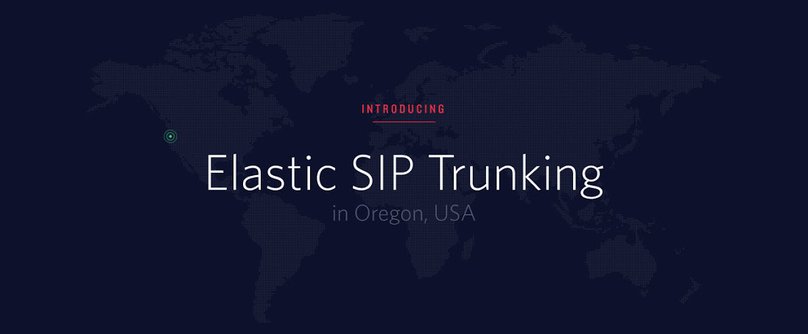 Elastic SIP Oregon